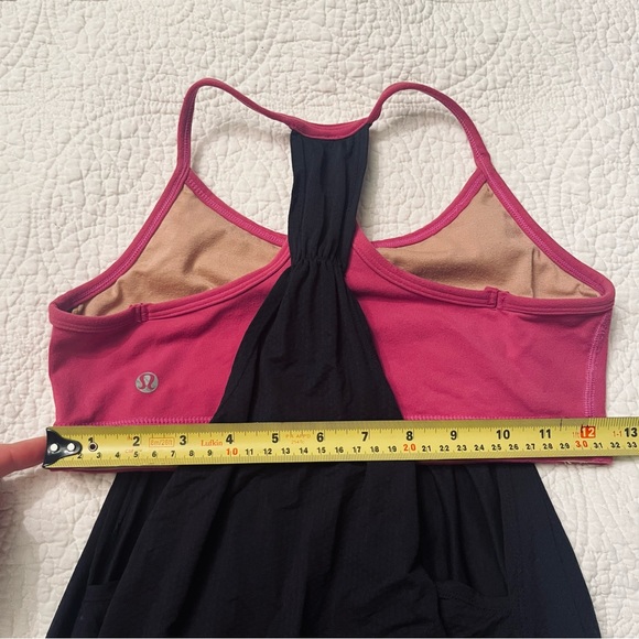 Lululemon pink/black tank‎ top - Picture 5 of 5